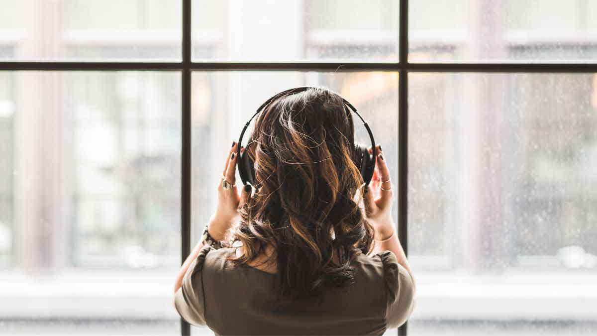 Headphones and Records